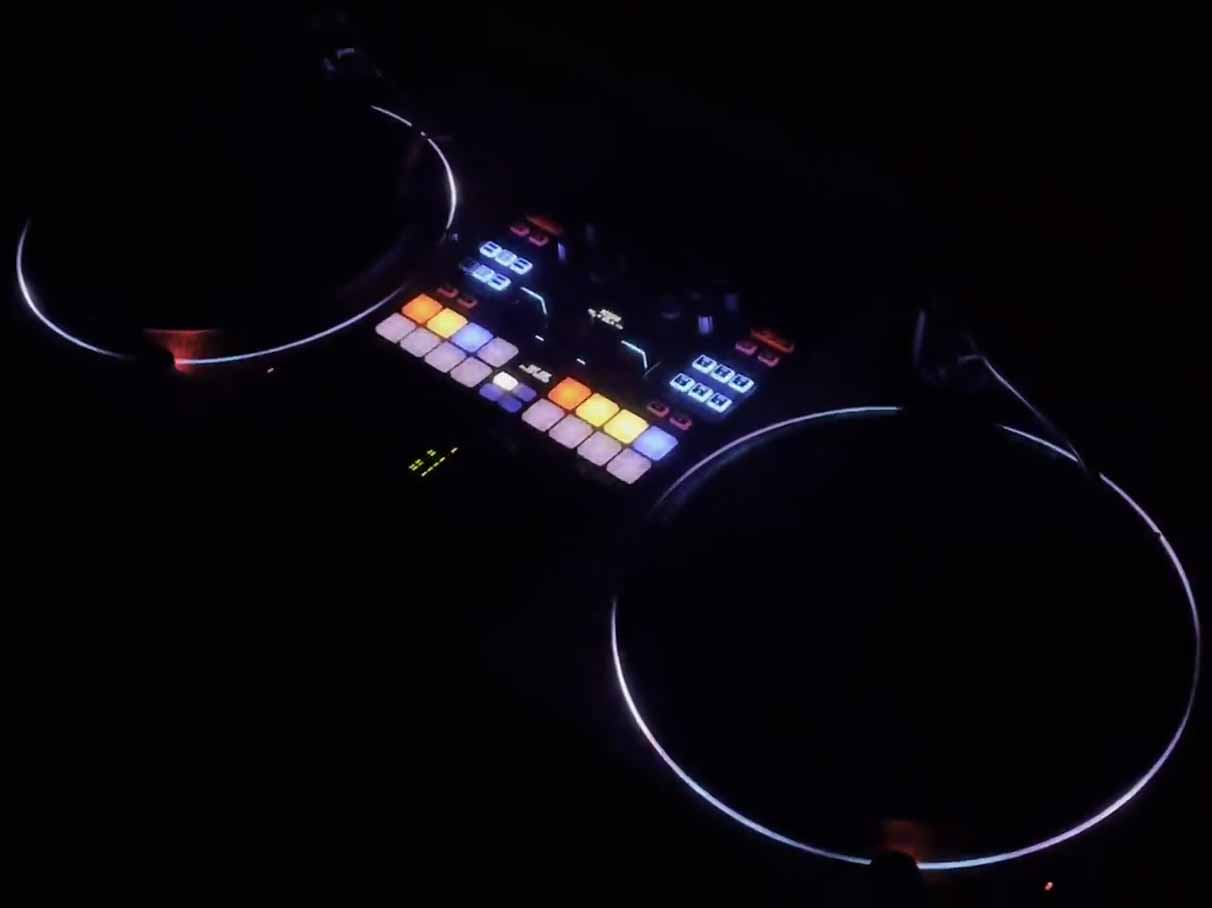 Technics 1200s LED ring lighting