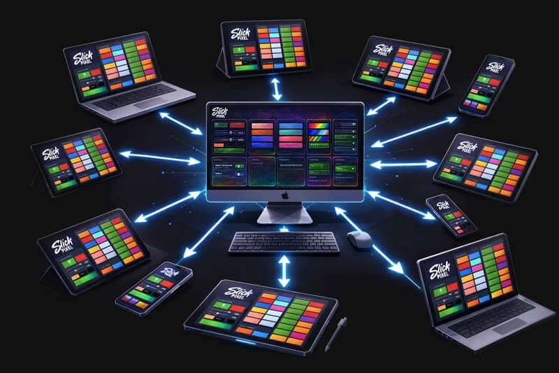 Slick Pixel Software Connected